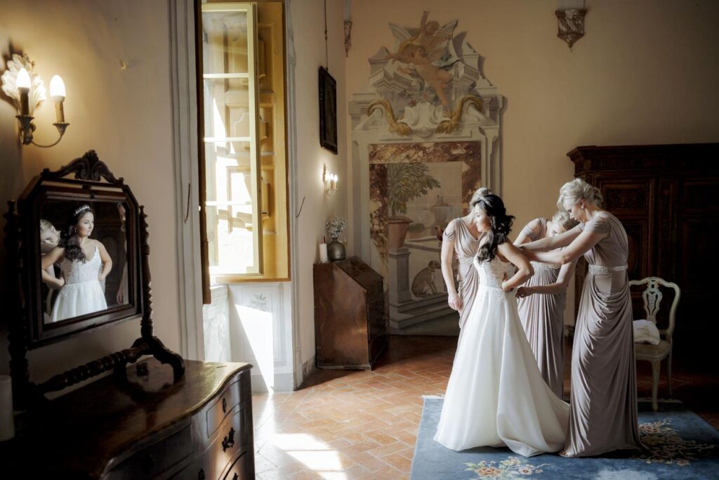 wedding at Castello di Meleto castle photographer in Tuscany Andrea Pitti