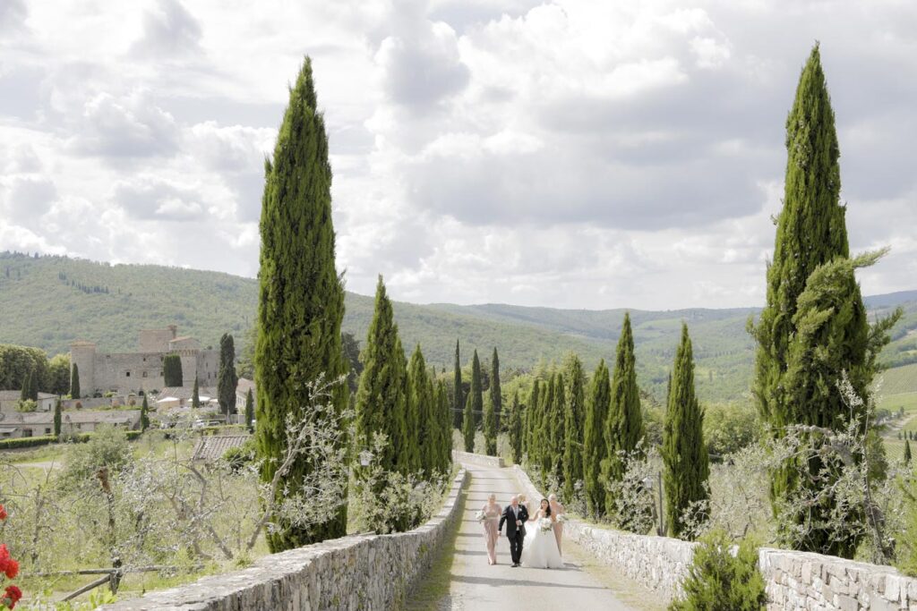 wedding at Castello di Meleto castle photographer in Tuscany Andrea Pitti