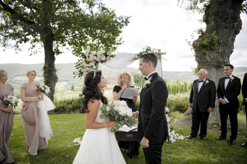 wedding at Castello di Meleto castle photographer in Tuscany Andrea Pitti