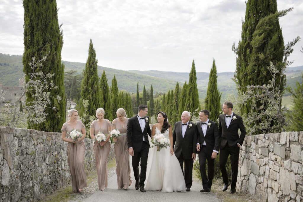 wedding at Castello di Meleto castle photographer in Tuscany Andrea Pitti