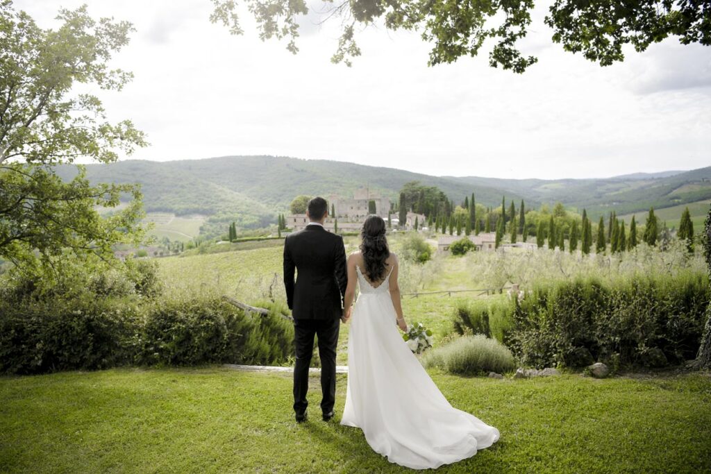 wedding at Castello di Meleto castle photographer in Tuscany Andrea Pitti