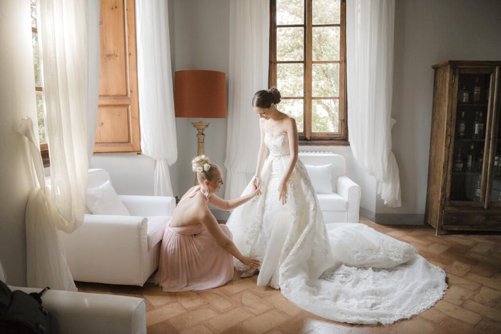 wedding at Villa Ulignano photographer in Tuscany Andrea Pitti