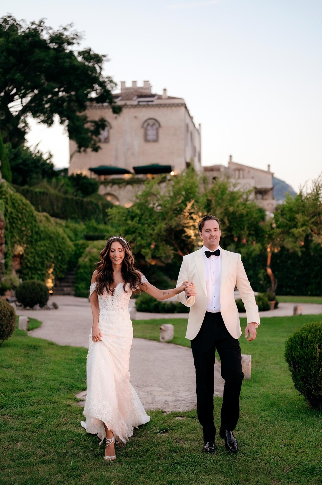 wedding at Villa Cimbrone
